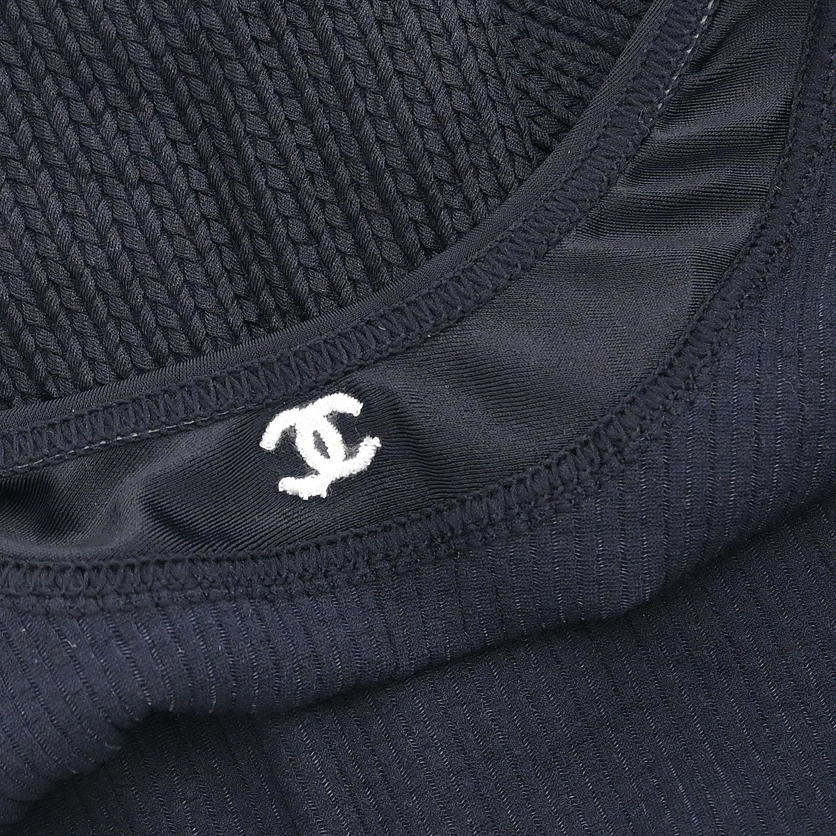 Chanel Swimwear Swimsuit Black #38 - Image 8