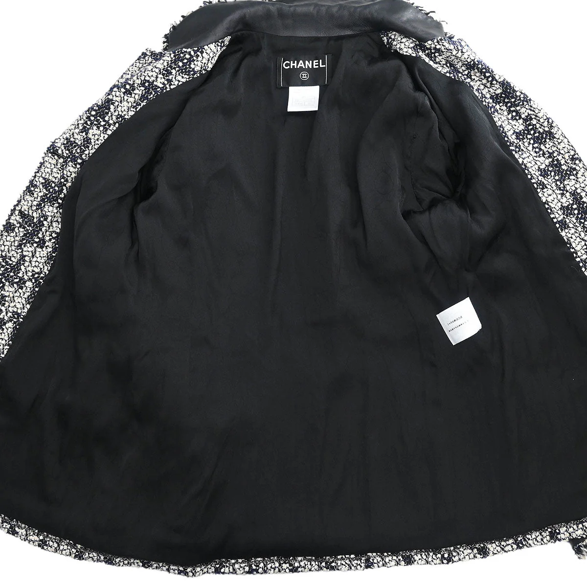 Chanel Set Jacket Vest Black #40 - Image 9