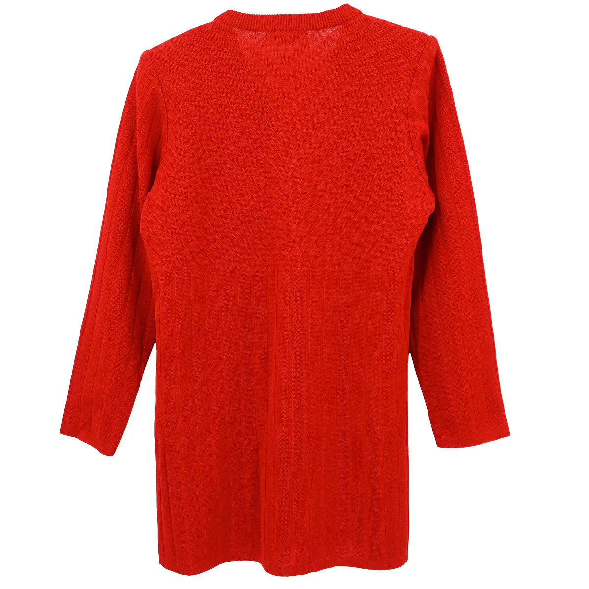 Yves Saint Laurent Cardigan Red #M - Image 2