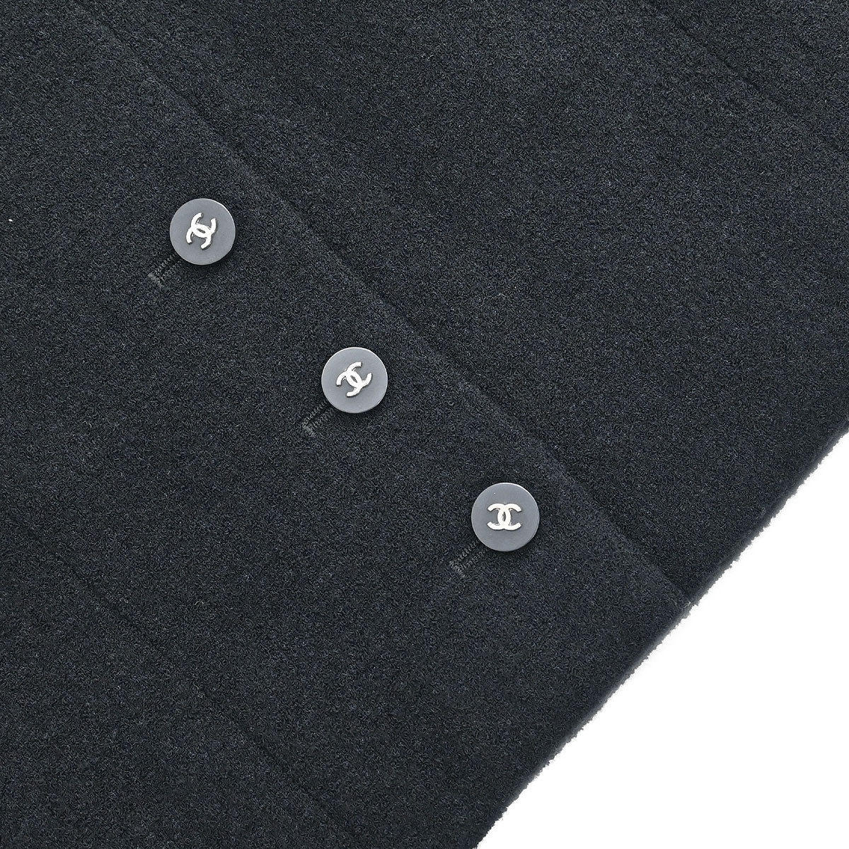 Chanel Setup Suit Jacket Skirt Black #38 - Image 7