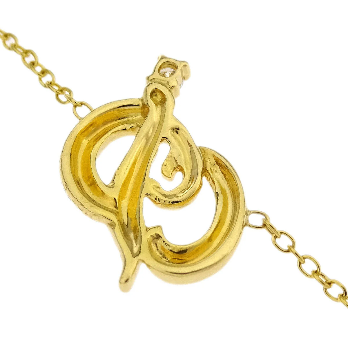 Christian Dior Pendant Necklace Au750 Diamond Gold - Image 3