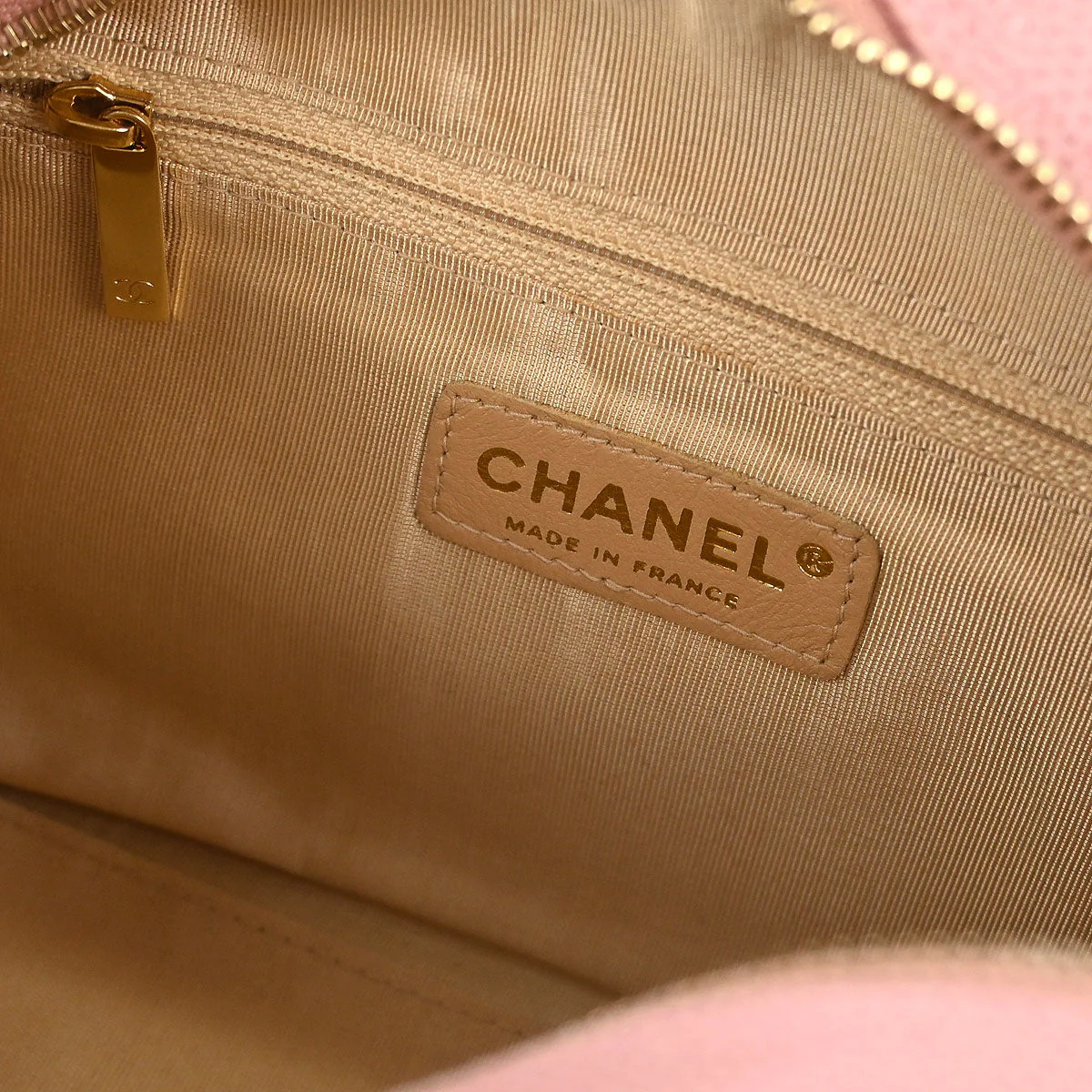 Chanel 2003-2004 Pink Caviar Bowling Bag - Image 8