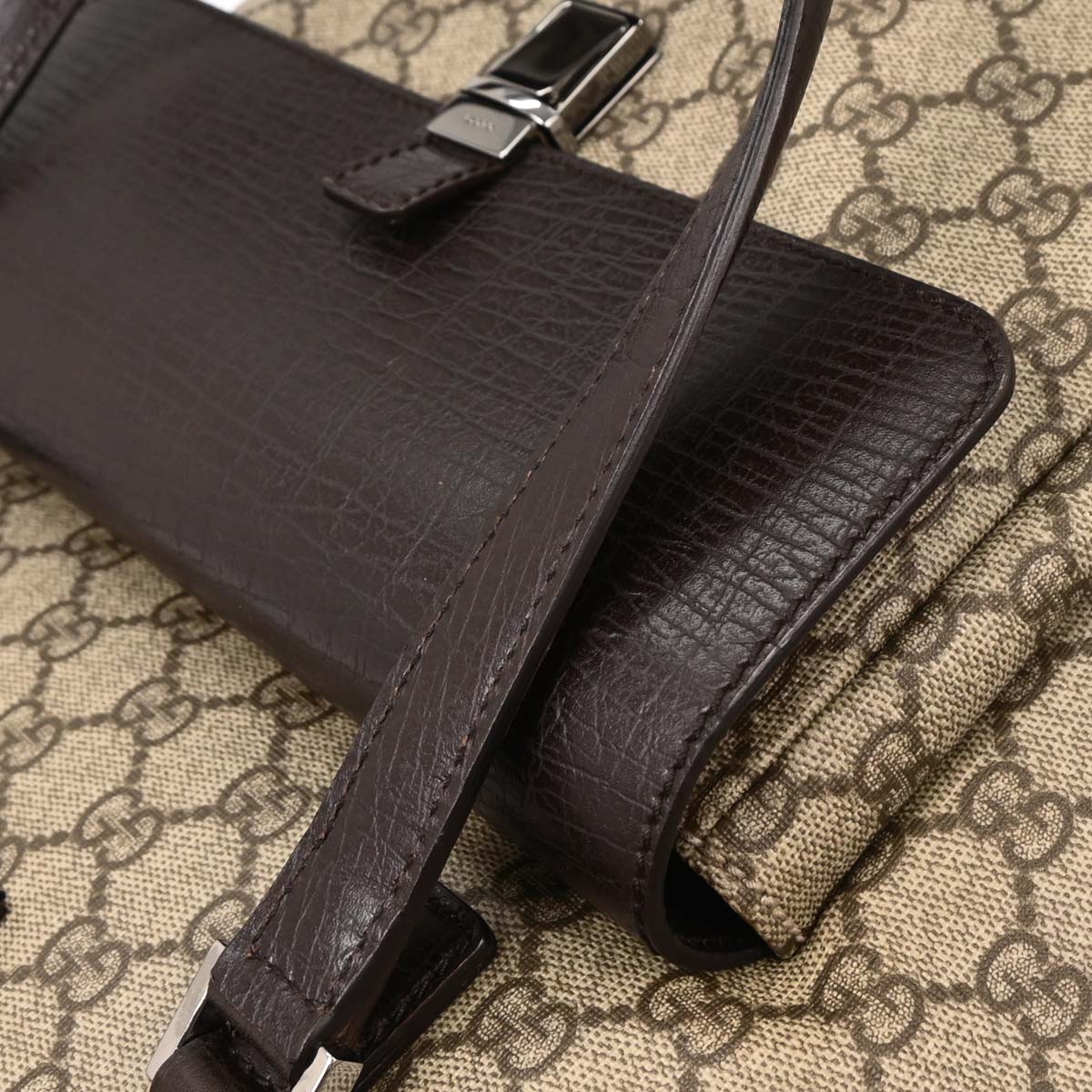 Gucci Beige PVC GG Tote Handbag - Image 6