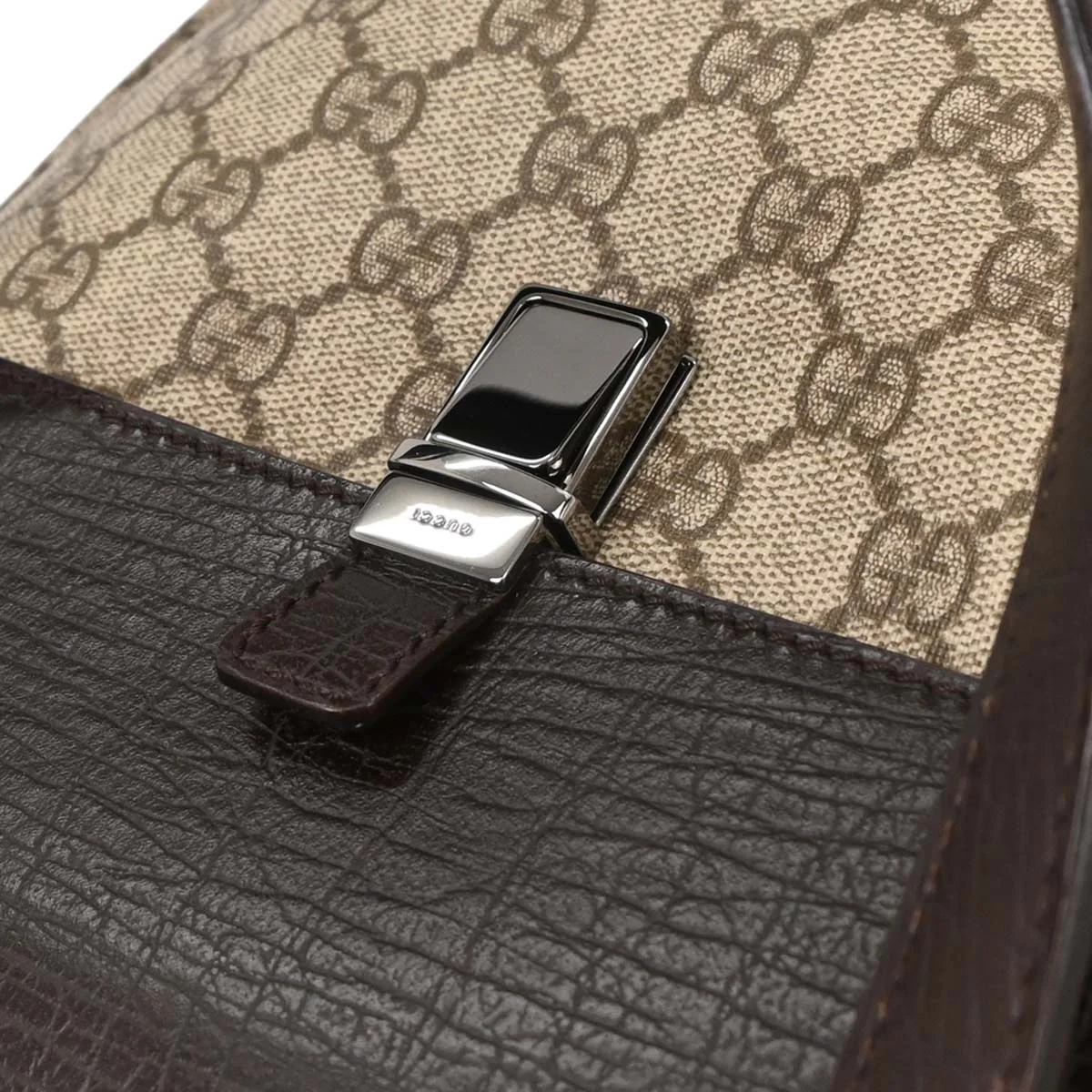 Gucci Beige PVC GG Tote Handbag - Image 7
