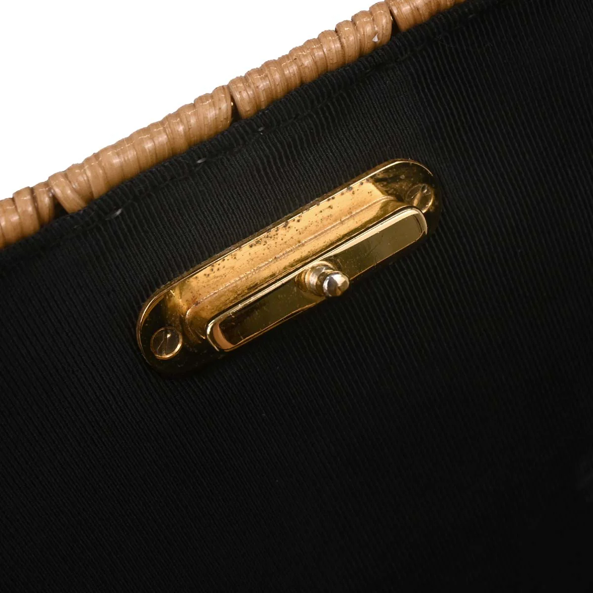 Salvatore Ferragamo Beige Ratan Gancini Shoulder Bag - Image 9