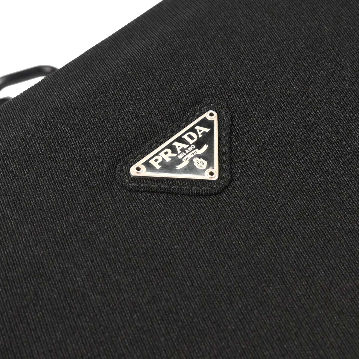 Prada Black Nylon Shoulder Bag - Image 4