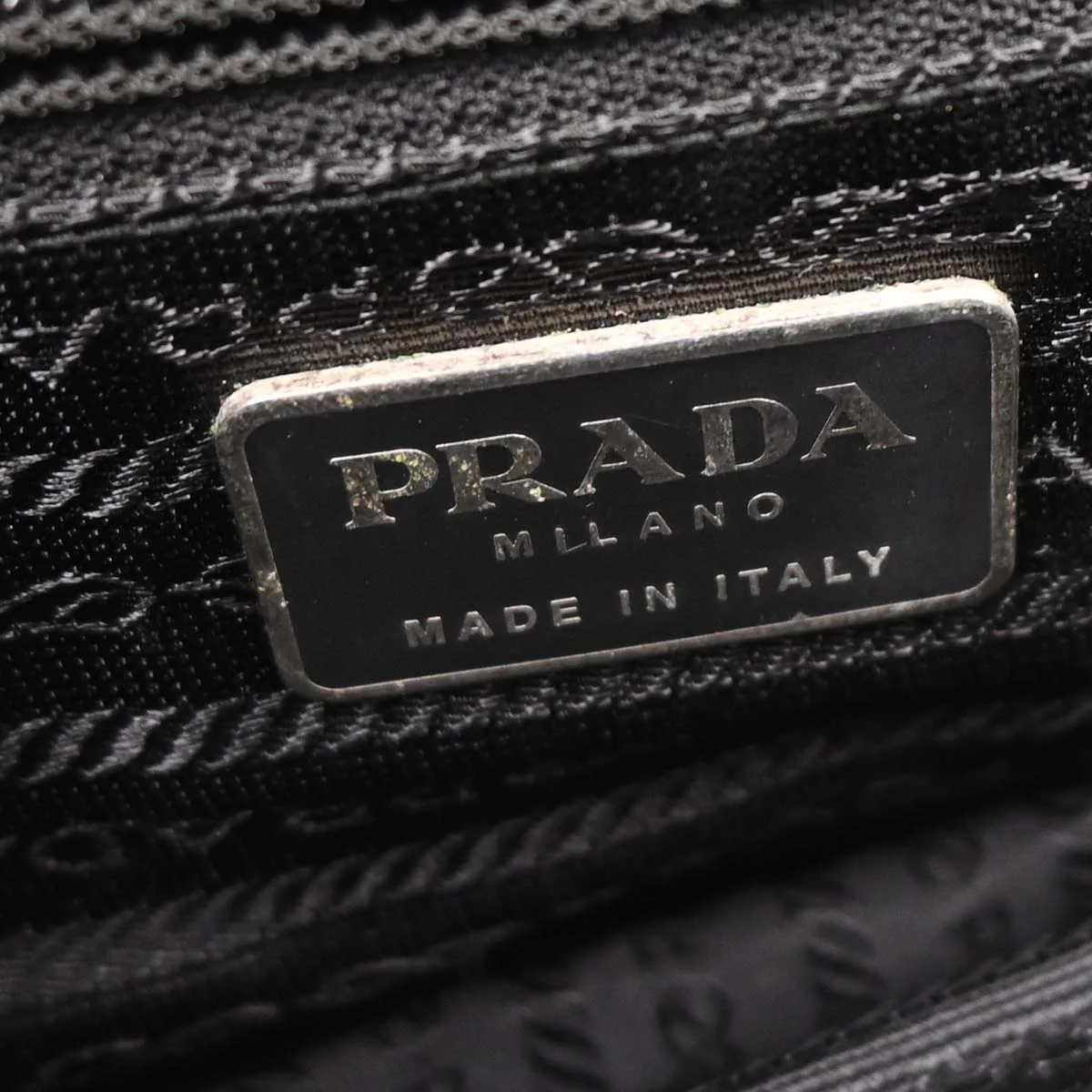 Prada Black Nylon Shoulder Bag - Image 9