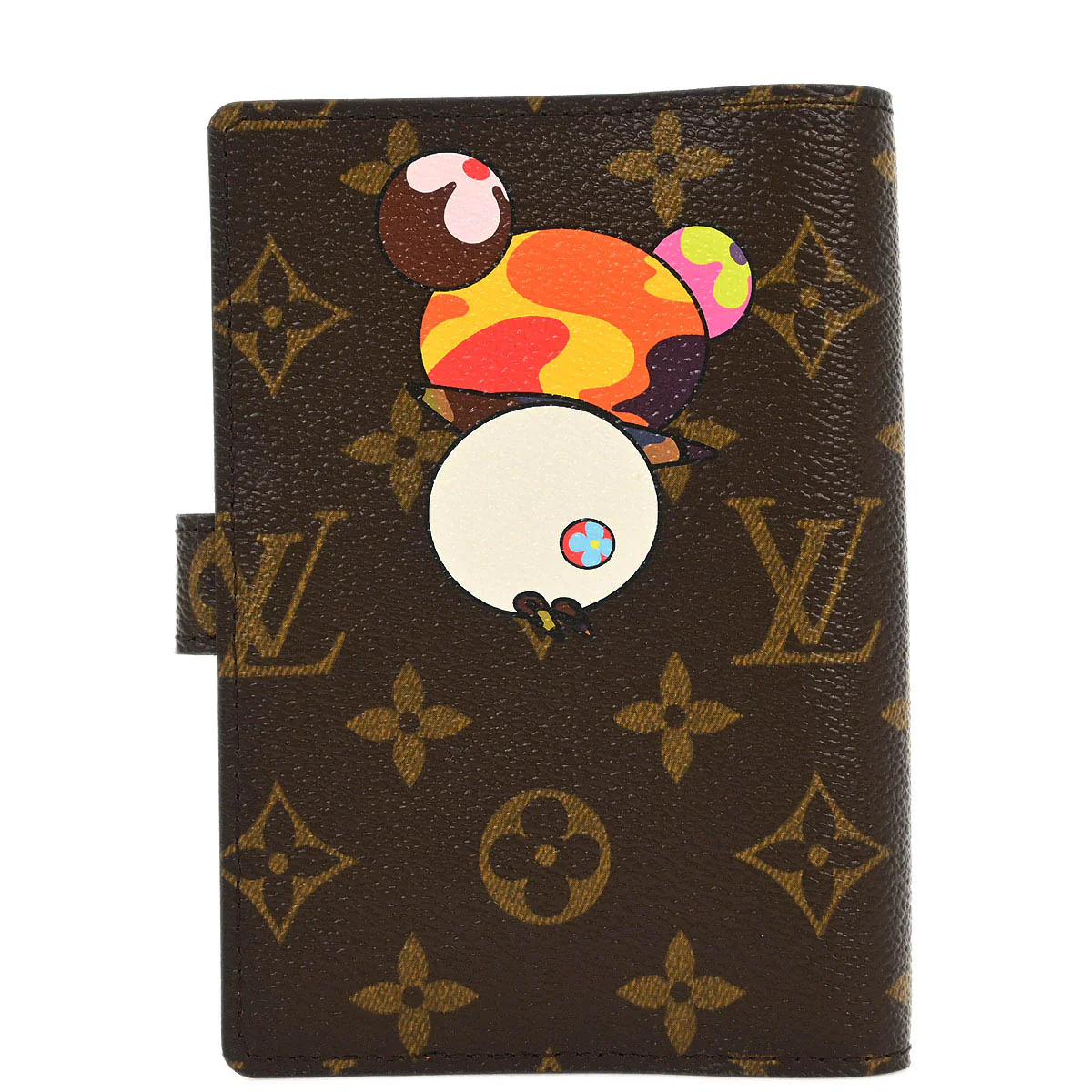 Louis Vuitton Monogram Panda Agenda PM Note Book Cover R20011 Small Good - Image 2