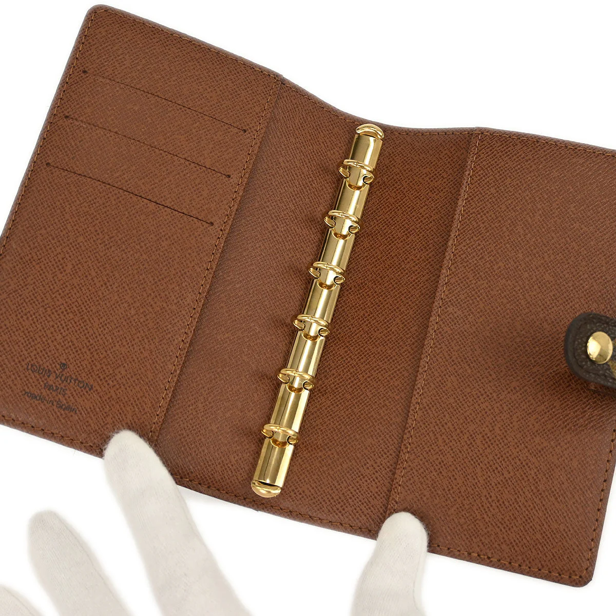 Louis Vuitton Monogram Panda Agenda PM Note Book Cover R20011 Small Good - Image 4