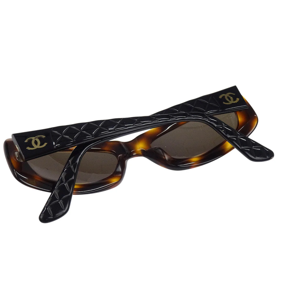 Chanel Sunglasses Eyewear Brown Small Good - Image 7