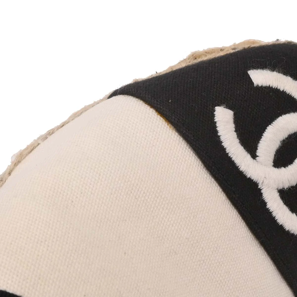 Chanel * Espadrilles Sabot Sandals Shoes #37 - Image 7