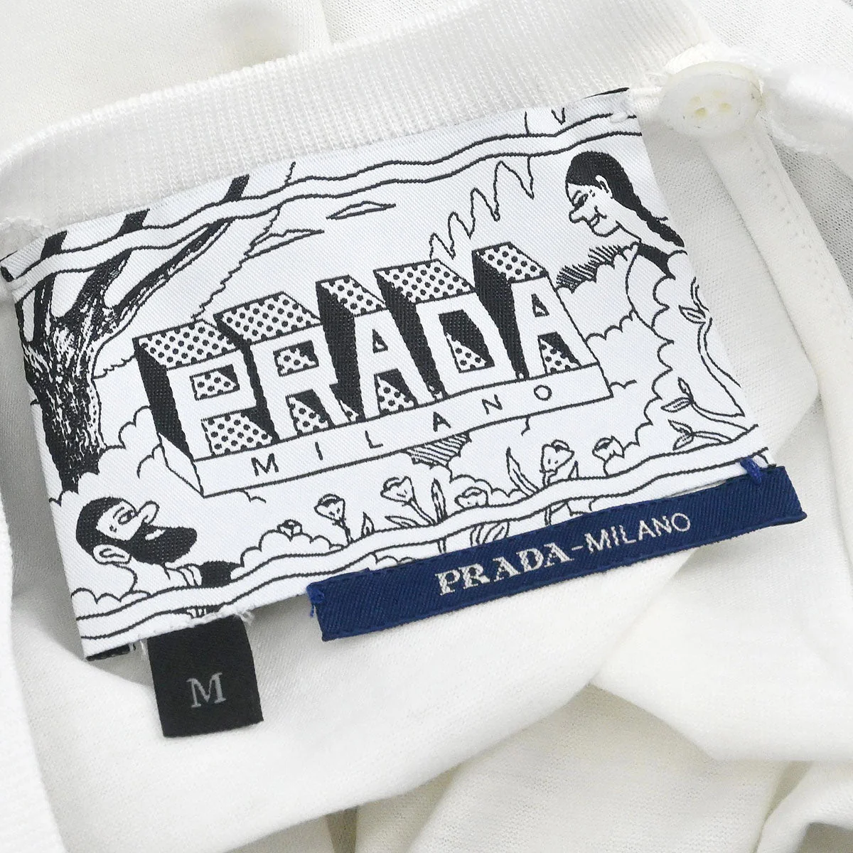 Prada 2016 T-shirt Top Navy #M - Image 10