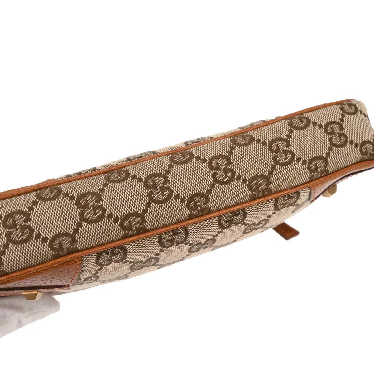 Gucci Beige GG Handbag - Image 3