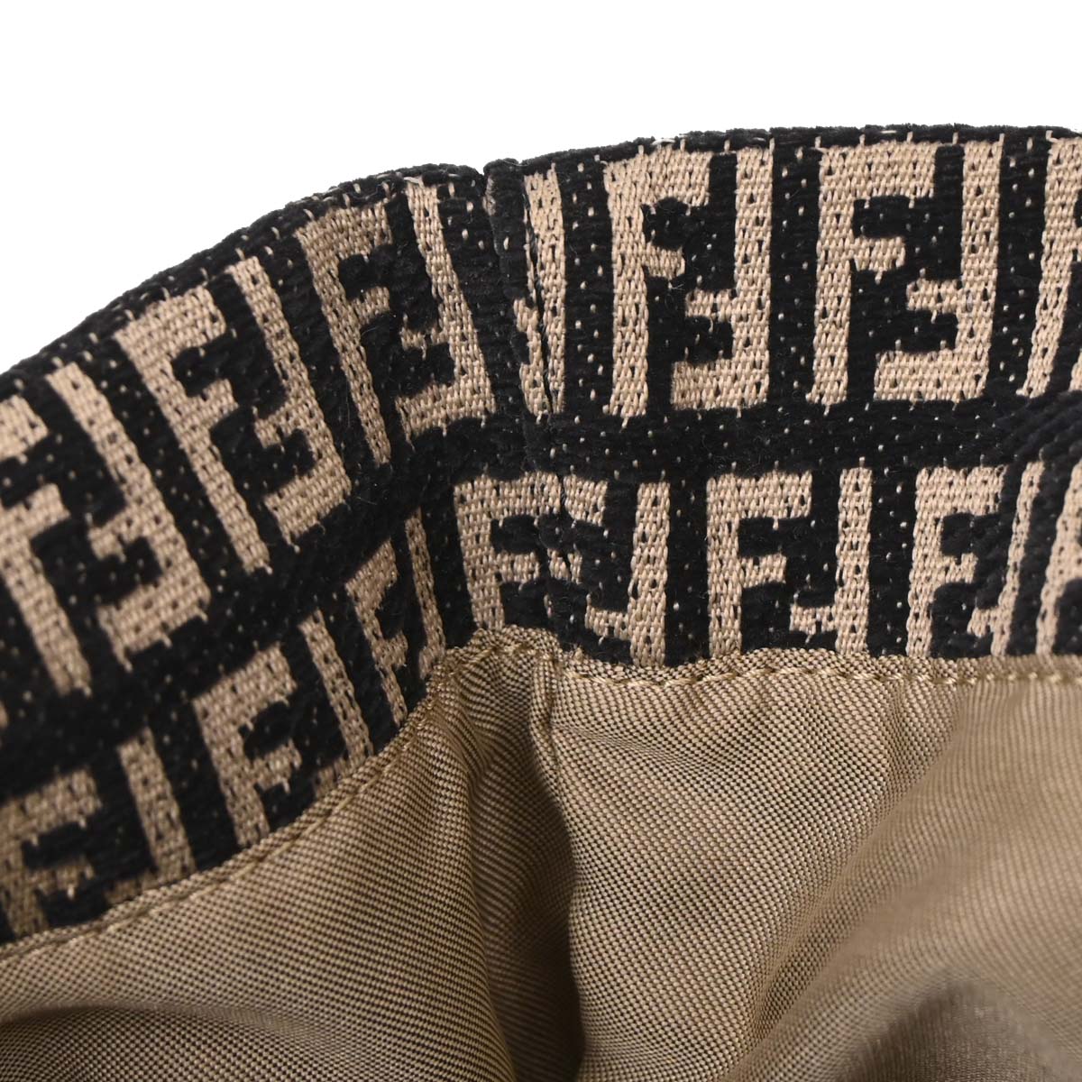 Fendi Black Zucchino Tote Handbag - Image 10