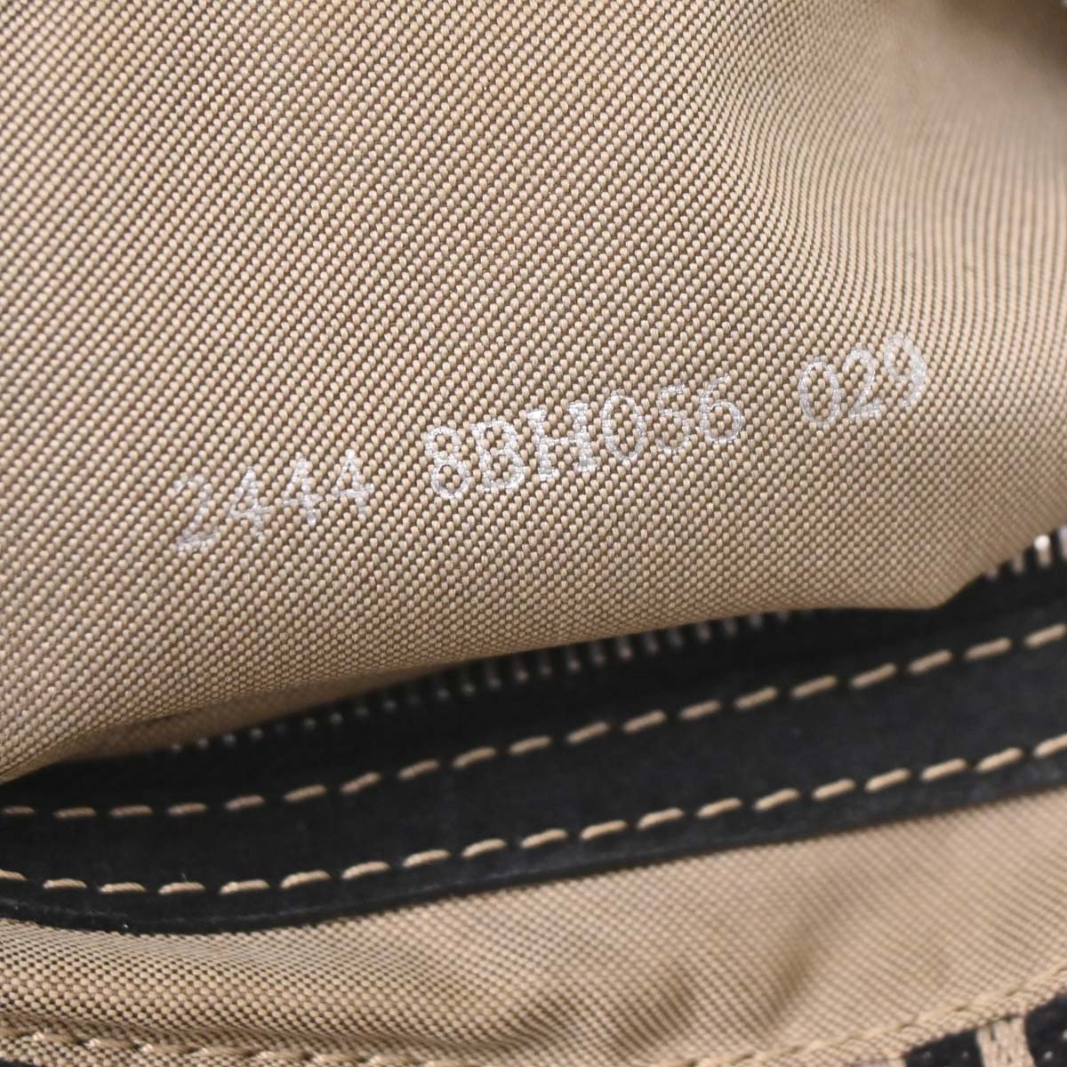 Fendi Black Zucchino Tote Handbag - Image 16
