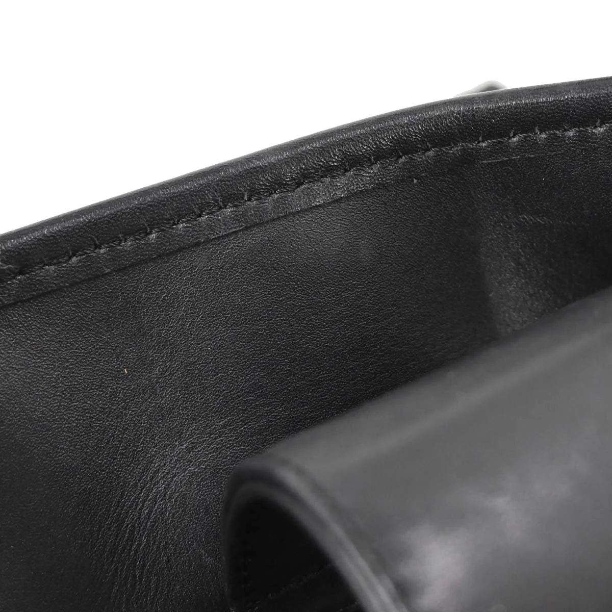 Chanel Black Perforated Calfskin Up In The Air Tote 2way Shoulder Chain Handbag - Image 15