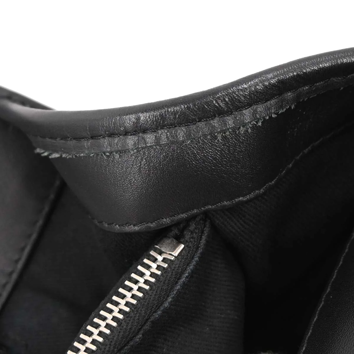 Chanel Black Perforated Calfskin Up In The Air Tote 2way Shoulder Chain Handbag - Image 17