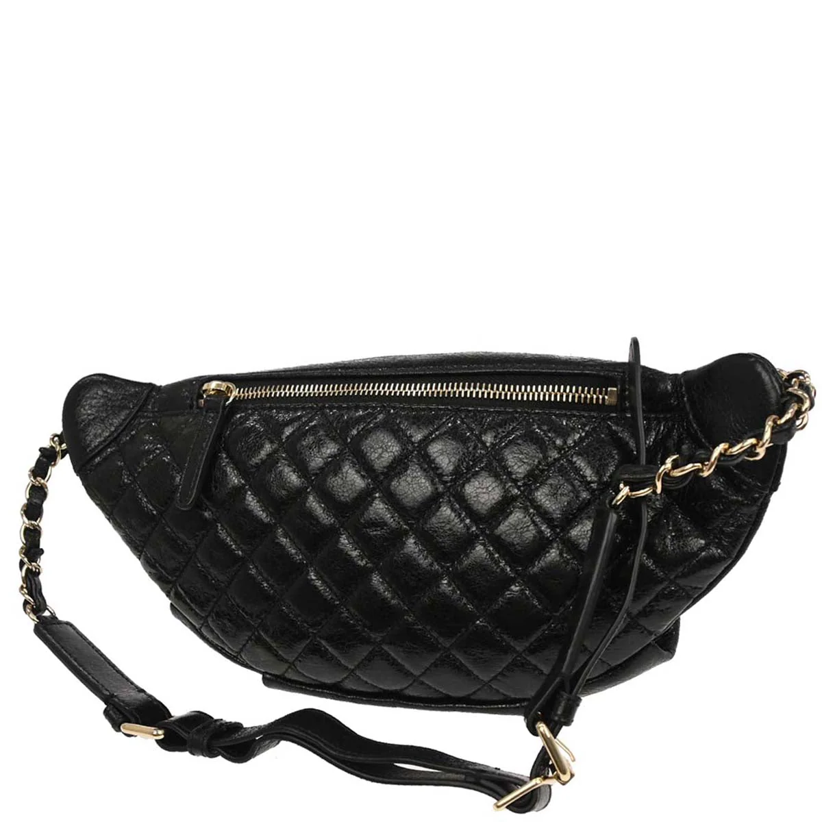 Chanel Black Calfskin Waist Bum Bag - Image 2