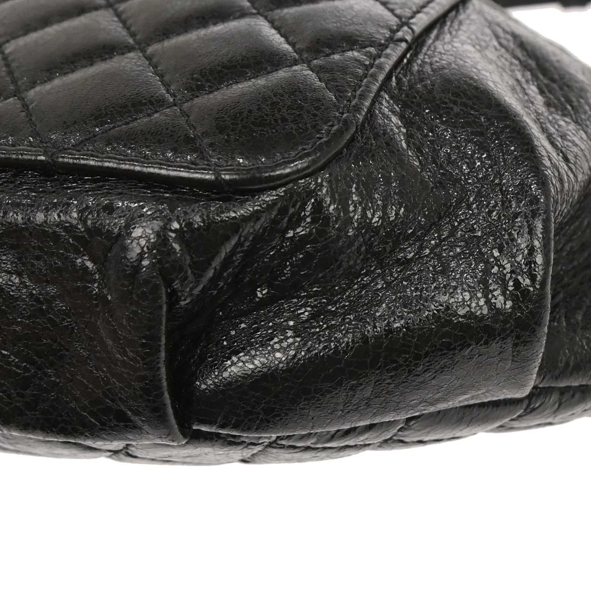 Chanel Black Calfskin Waist Bum Bag - Image 5