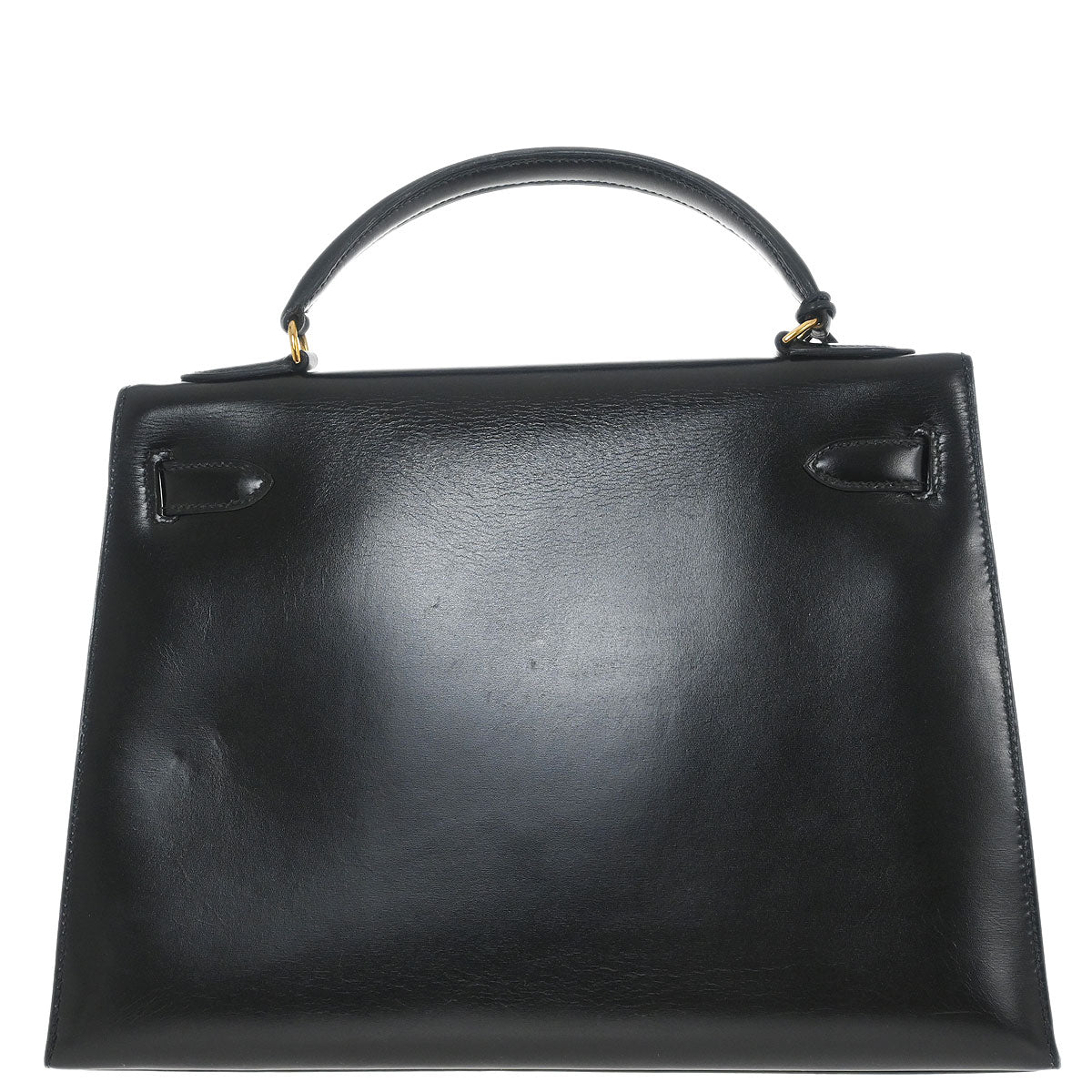 Hermes Black Box Calf Kelly 32 Sellier Handbag - Image 2