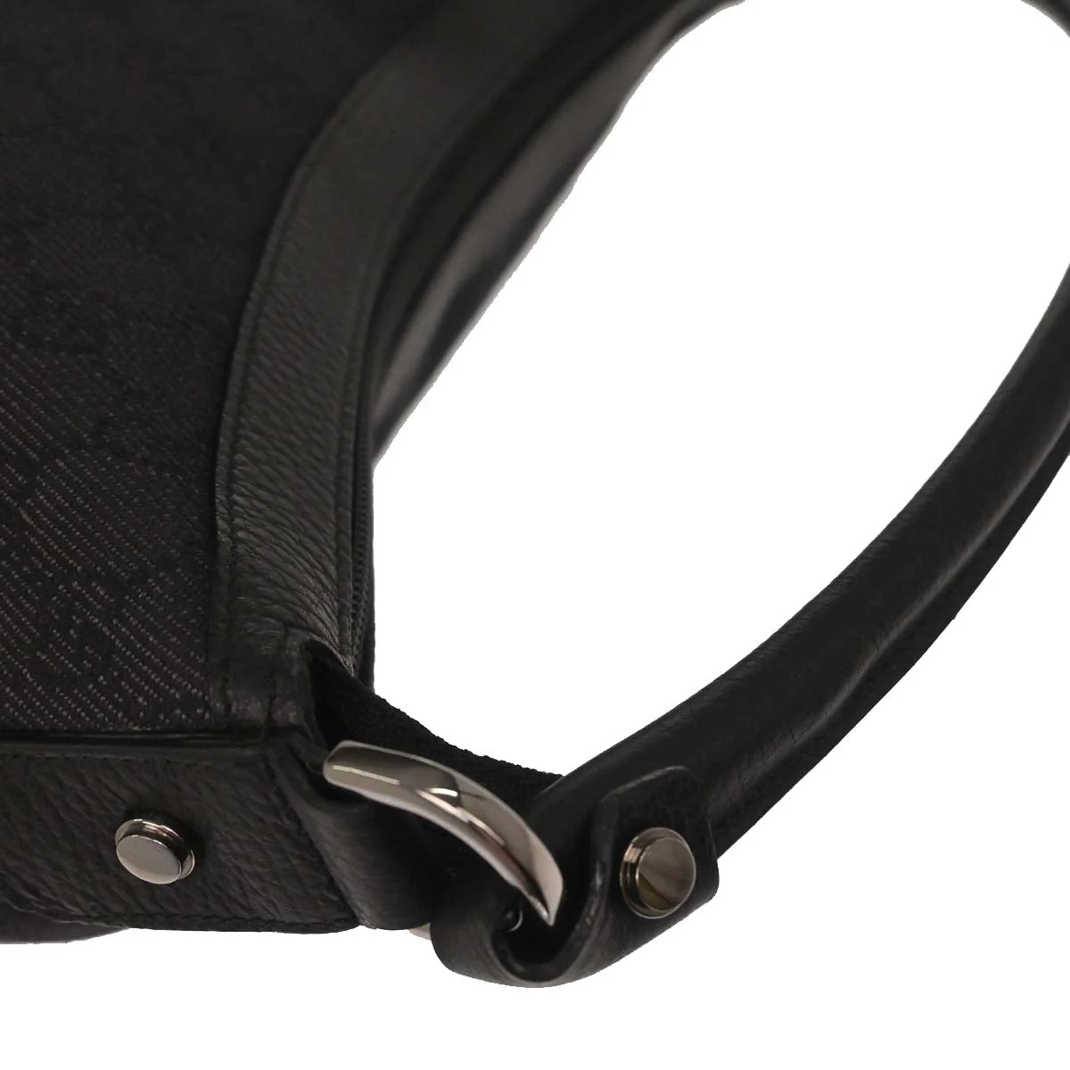 Gucci Dark Gray Black GG Handbag - Image 11