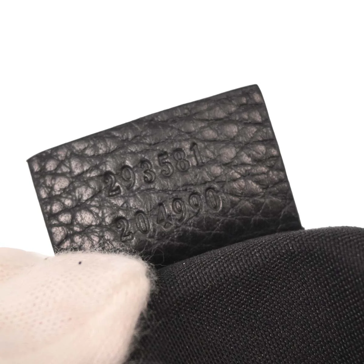 Gucci Dark Gray Black GG Handbag - Image 15