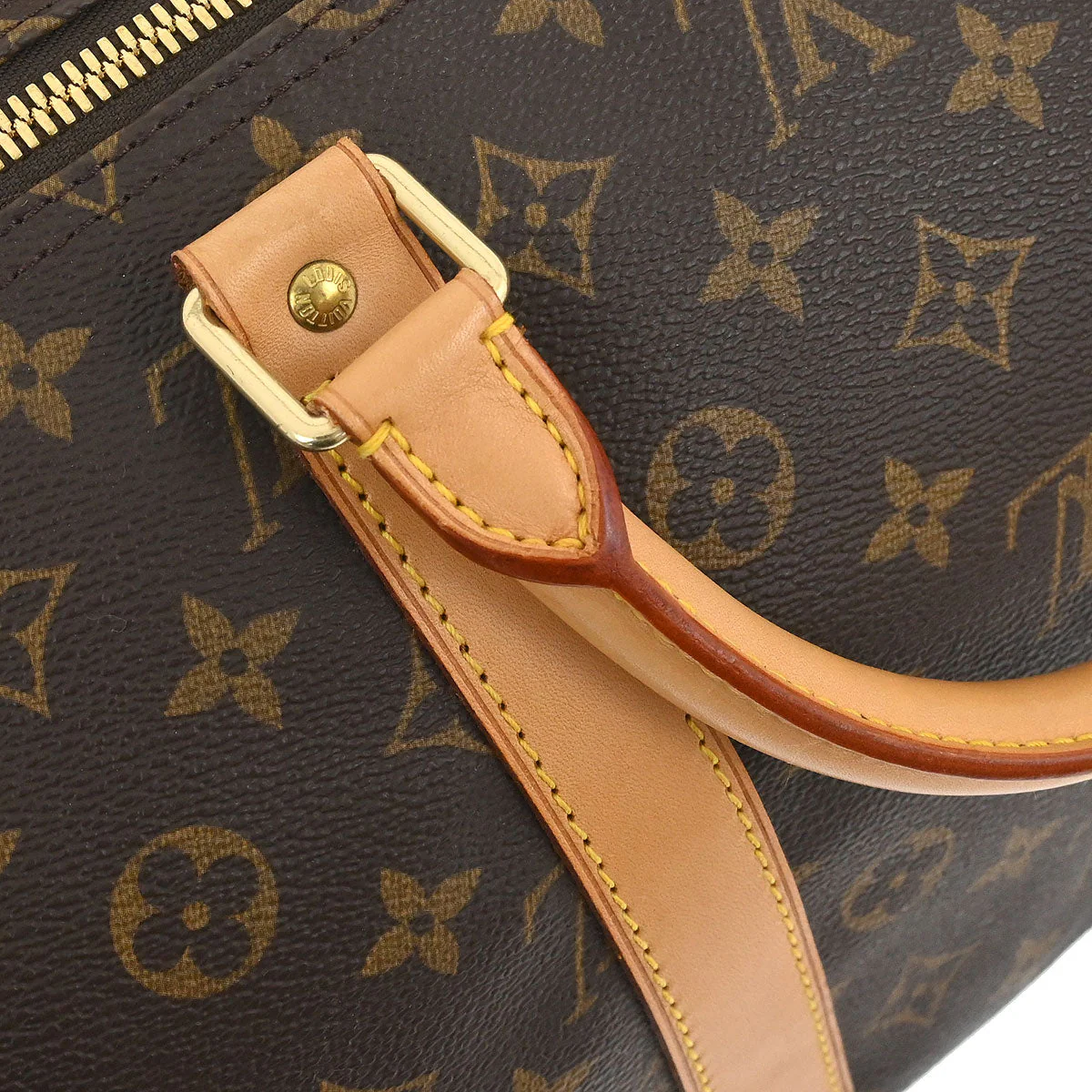 Louis Vuitton Monogram Keepall 55 Travel Handbag M41424 - Image 11