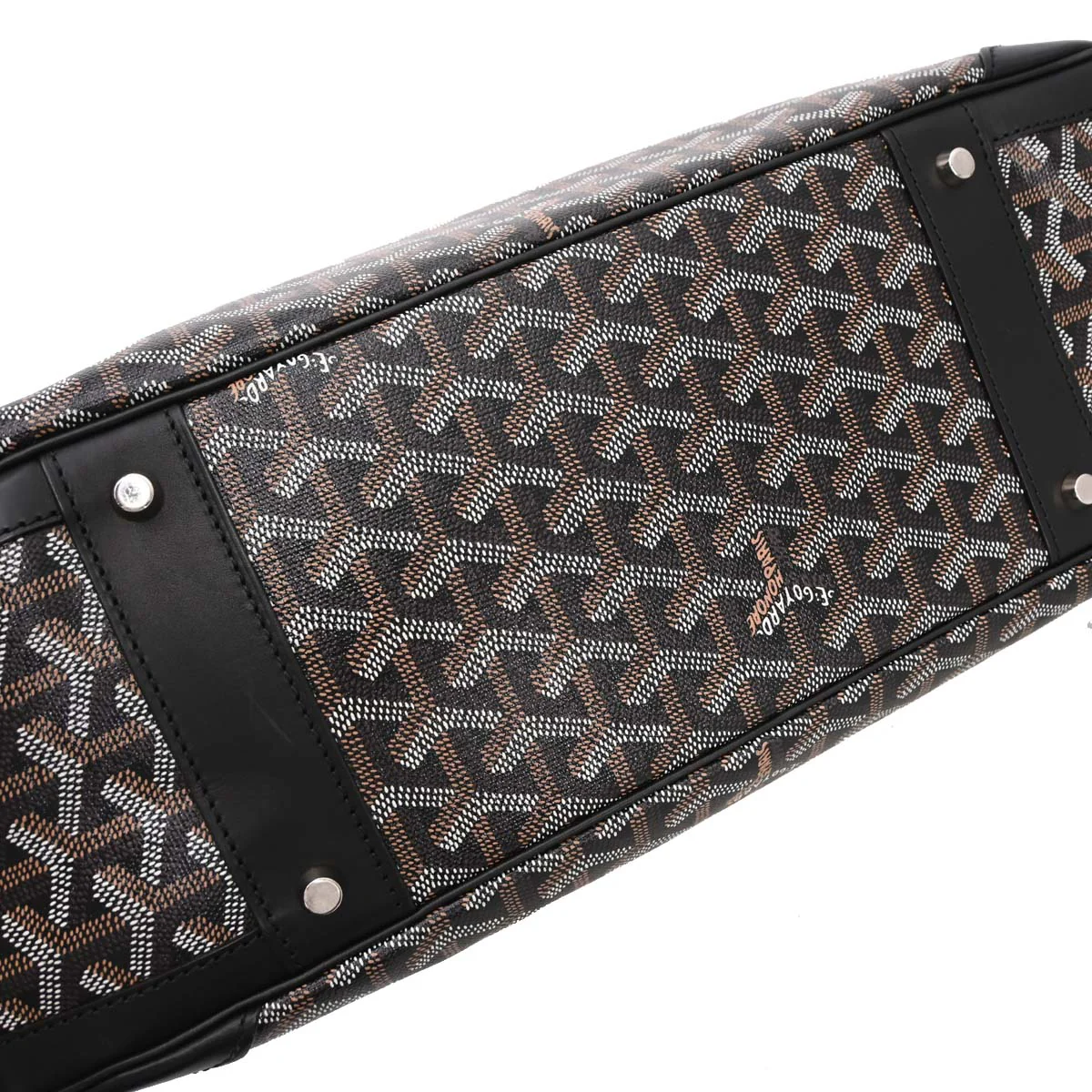 Goyard Black Saint Jeanne MM Bowling Bag - Image 10