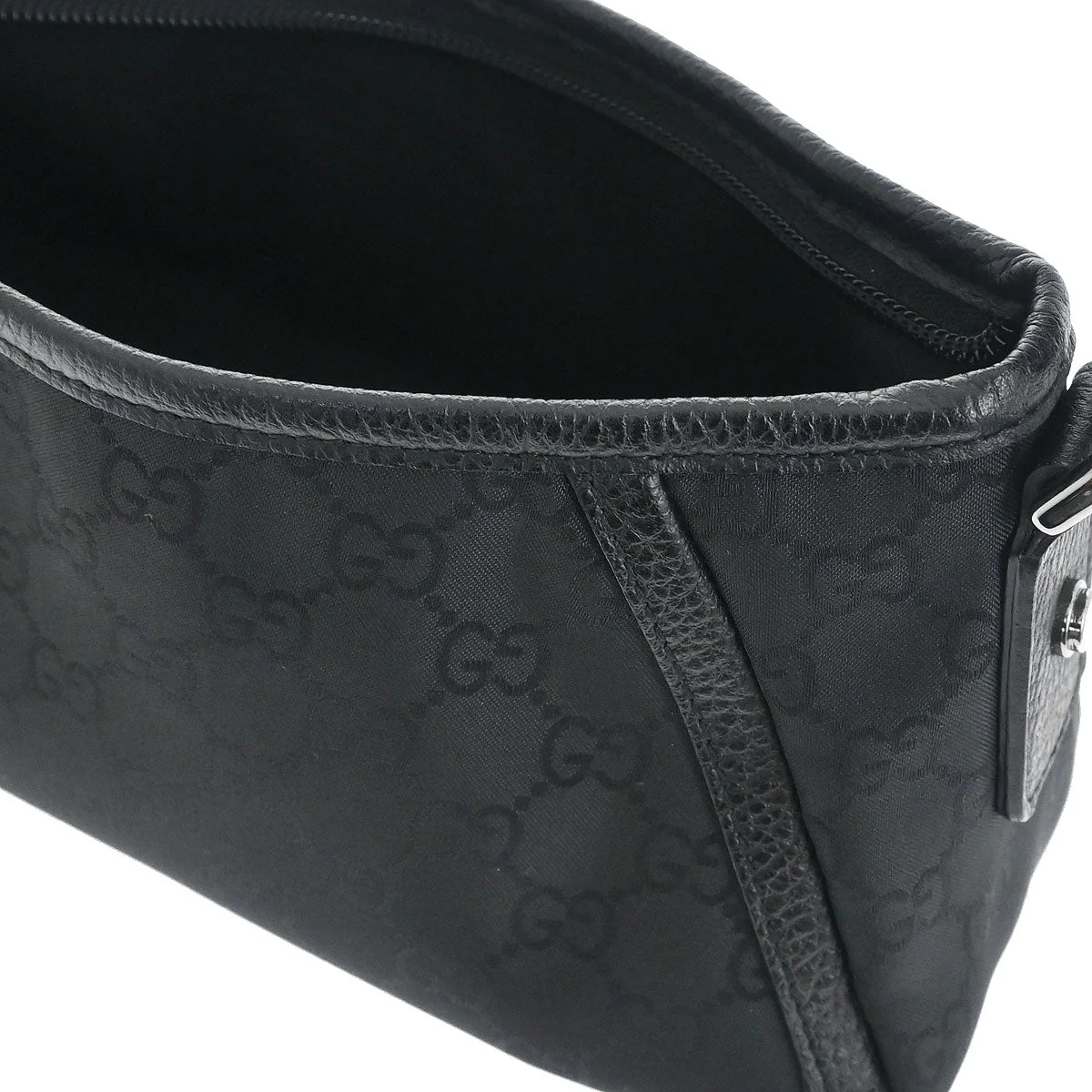 Gucci Black Abbey D-ring GG Handbag - Image 13