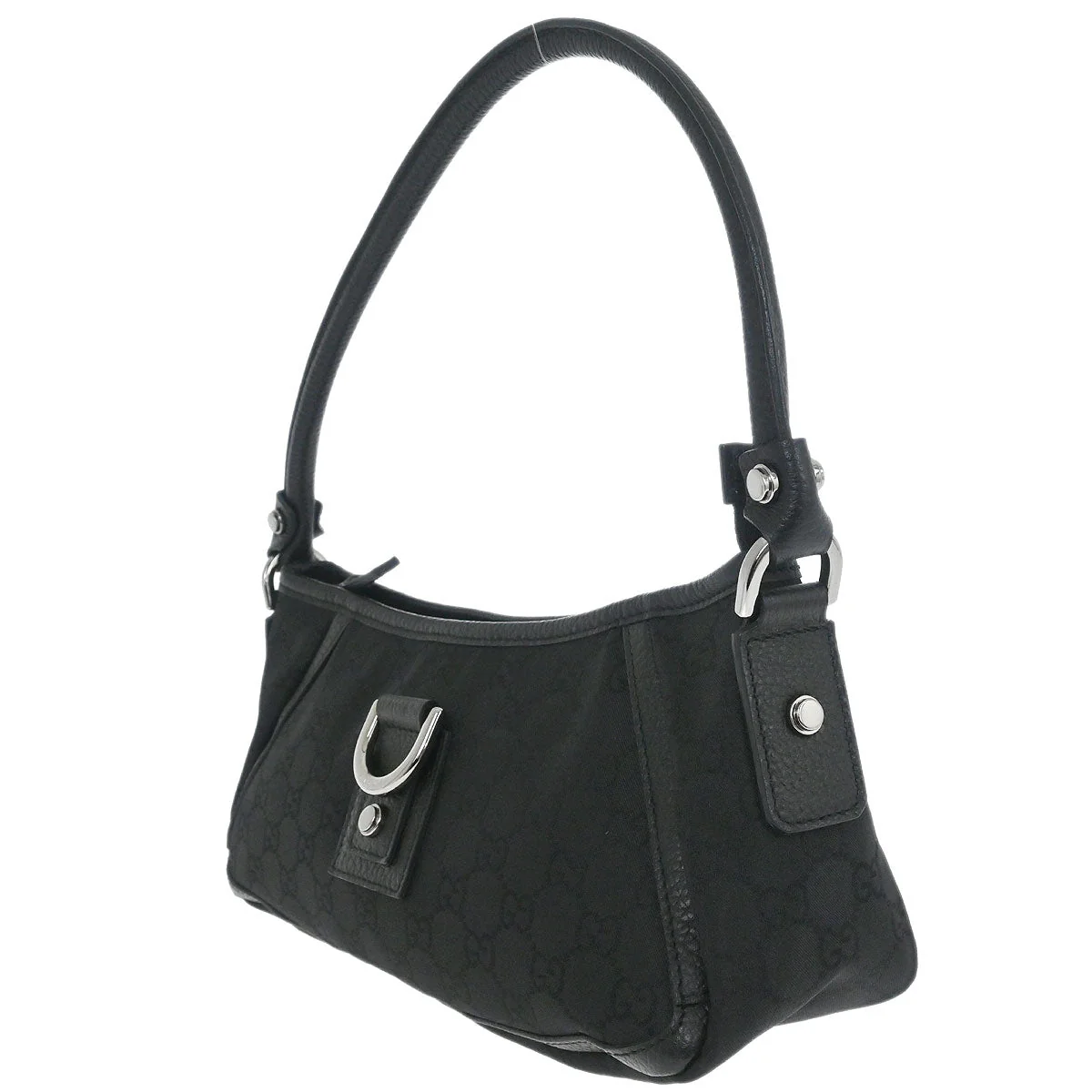 Gucci Black Abbey D-ring GG Handbag - Image 4