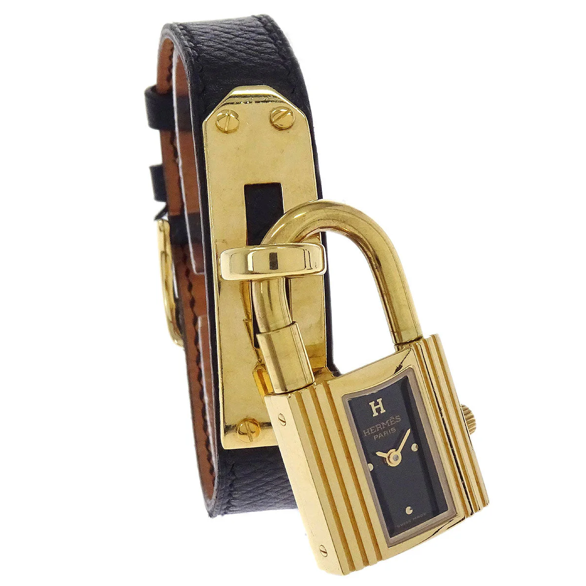 Hermes Kelly Watch Quartz Watch Black - Image 2