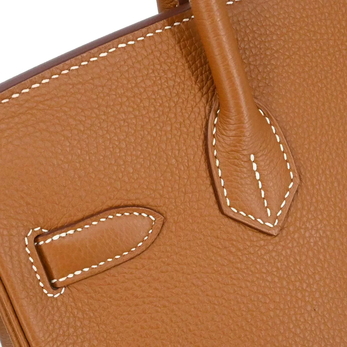 Hermes Gold Togo Birkin 30 Handbag - Image 8