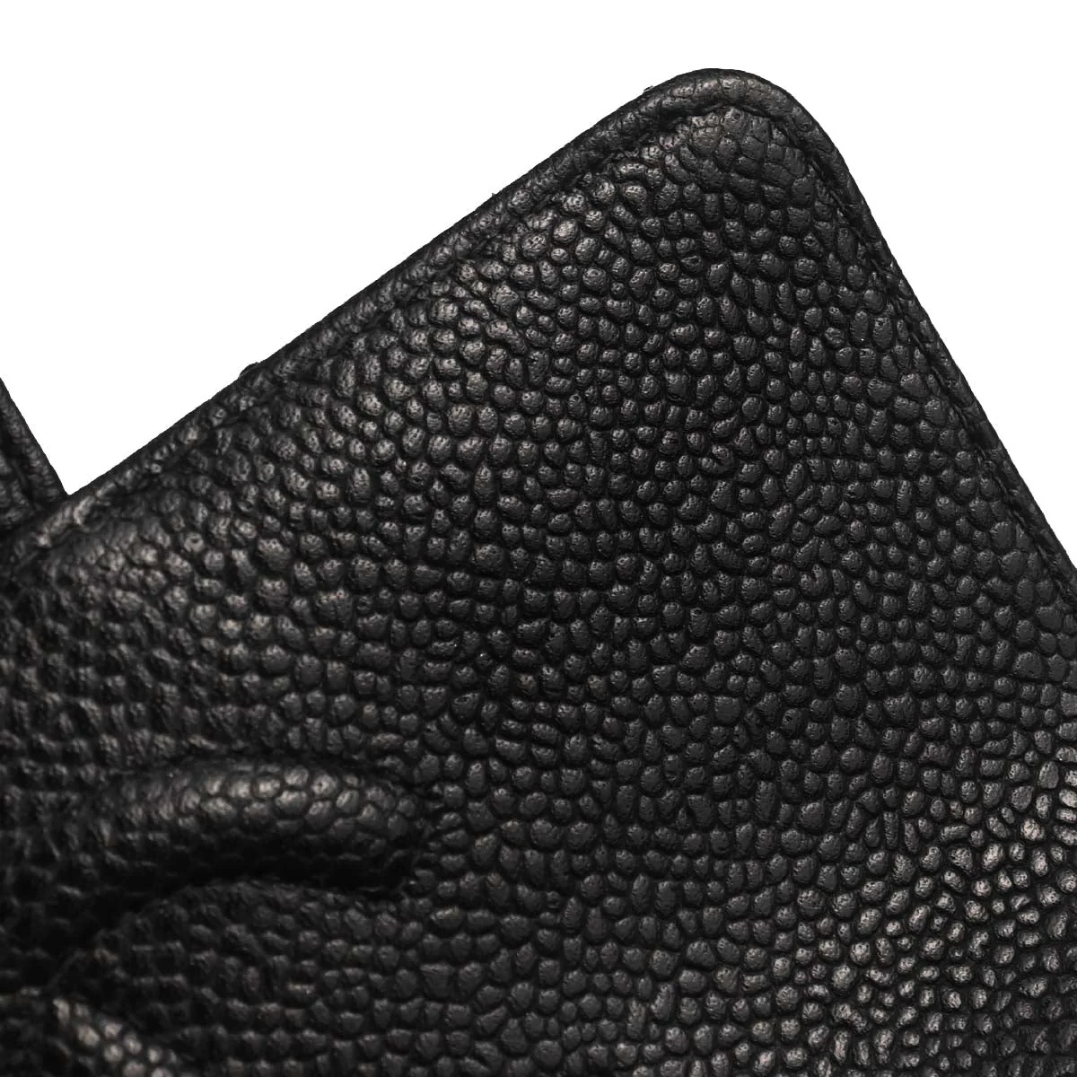 Chanel 2003-2004 Black Caviar Skin Mini Classic Square Flap Bag 17 - Image 19