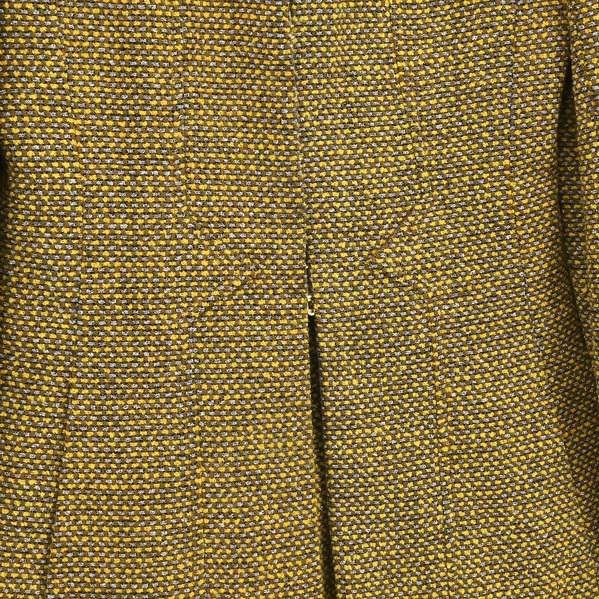Chanel 1996 Setup Suit Jacket Skirt Tweed Brown #36 - Image 4