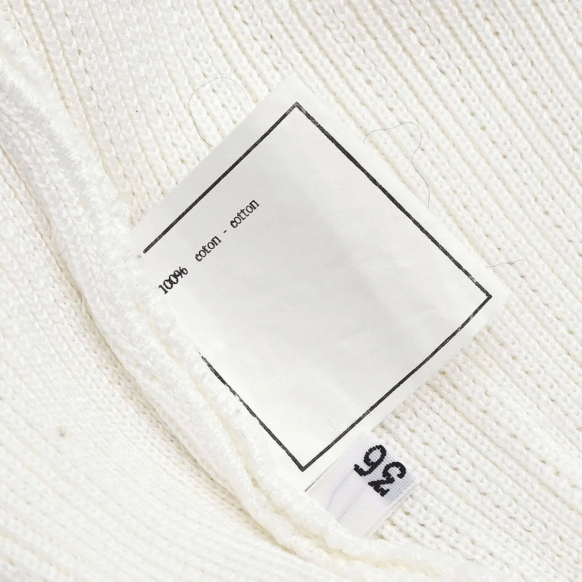 Chanel 1996 Sleeveless Top White #36 - Image 17