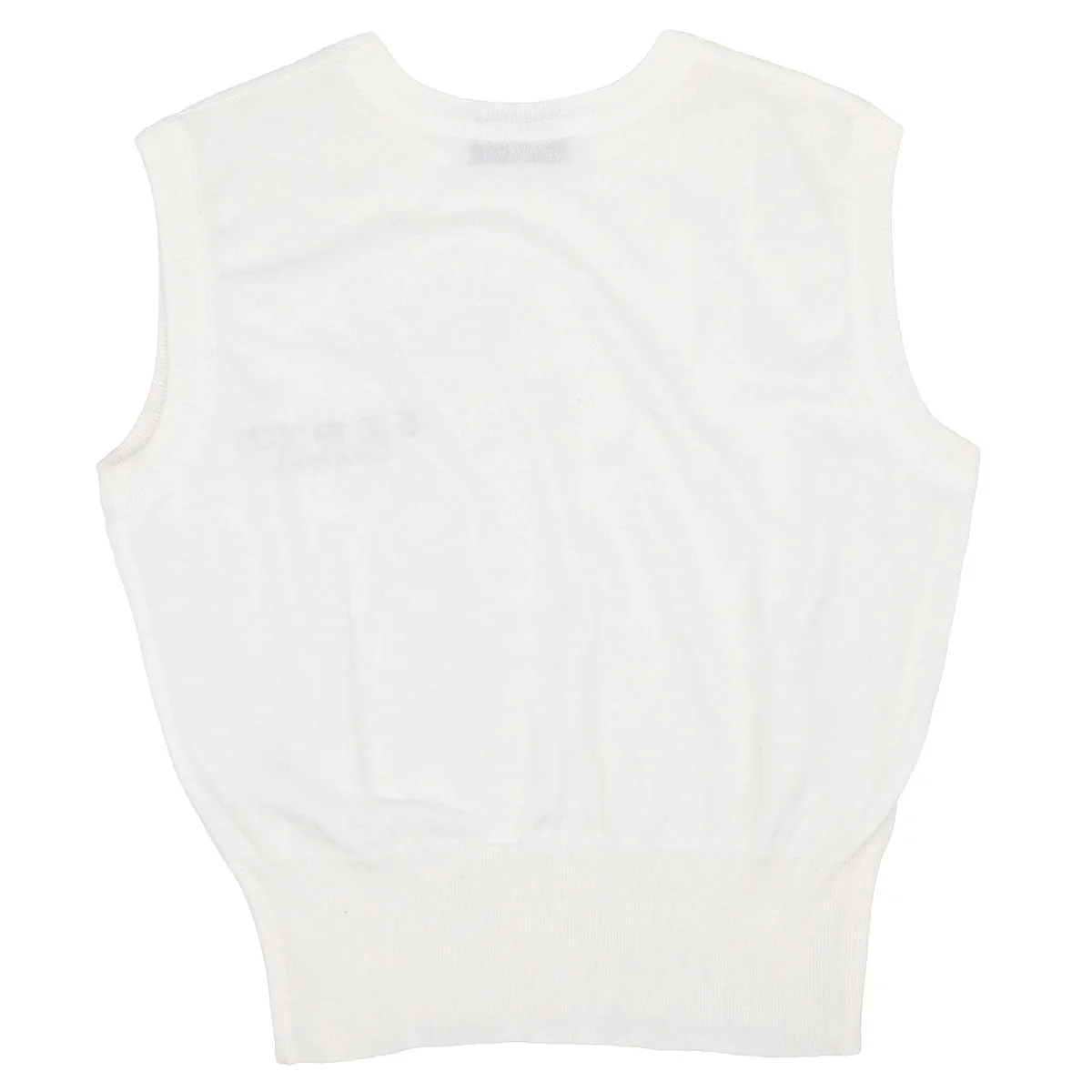 Chanel Sleeveless Top White #36 - Image 2