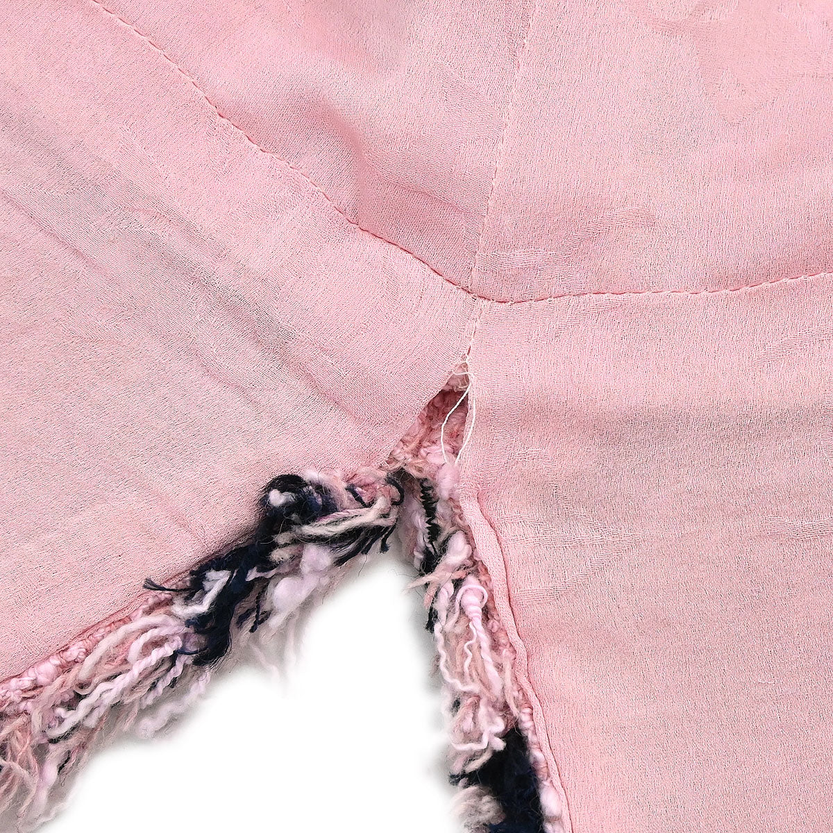 Chanel 2007 Setup Suit Jacket Mini Dress Tweed Pink #38 - Image 9