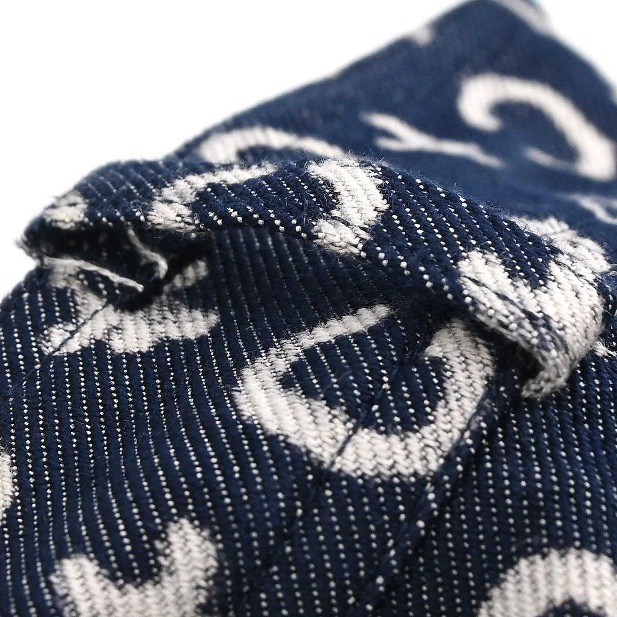Celine 2011 Long Pants Macadam C Denim Navy #36 - Image 12