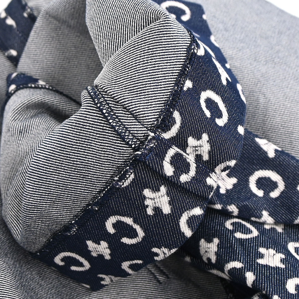 Celine 2011 Long Pants Macadam C Denim Navy #36 - Image 16