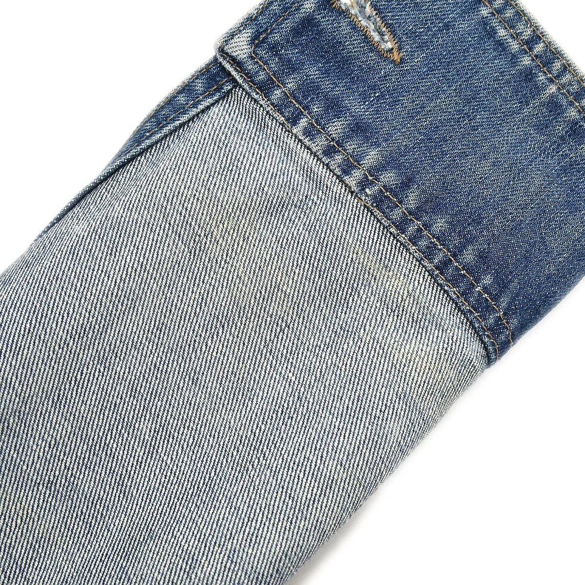 Gucci 2004 Single Breasted Jacket Denim Blue #38 - Image 14