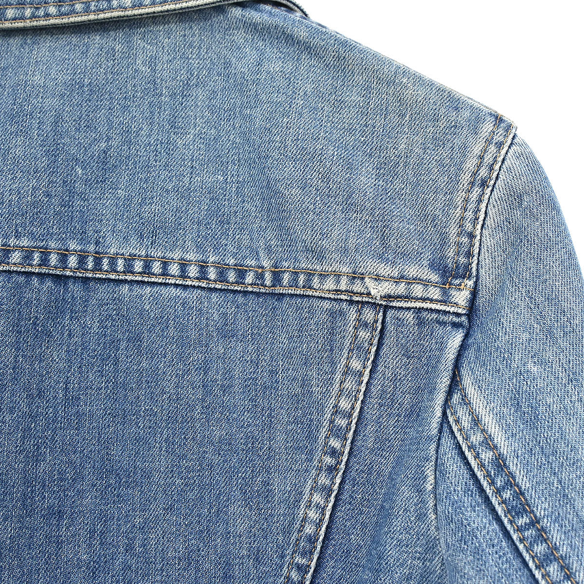Gucci 2004 Single Breasted Jacket Denim Blue #38 - Image 3