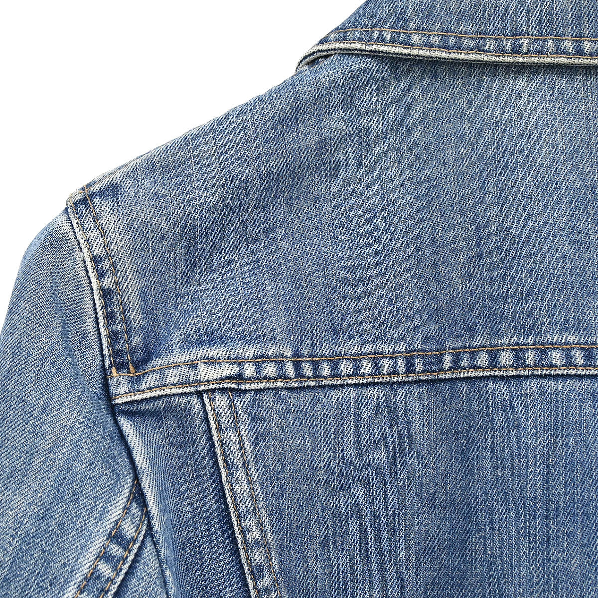 Gucci 2004 Single Breasted Jacket Denim Blue #38 - Image 4