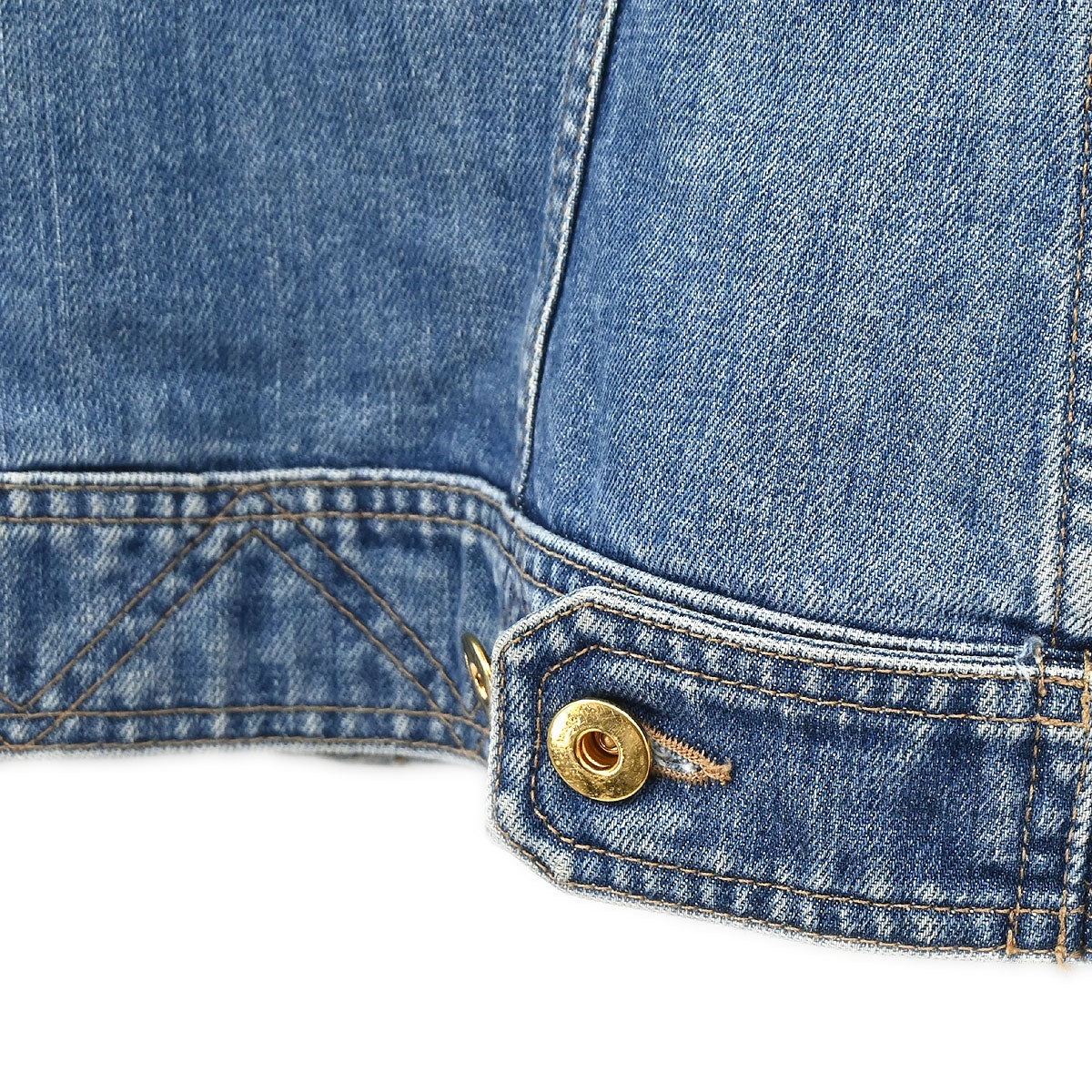 Gucci 2004 Single Breasted Jacket Denim Blue #38 - Image 6