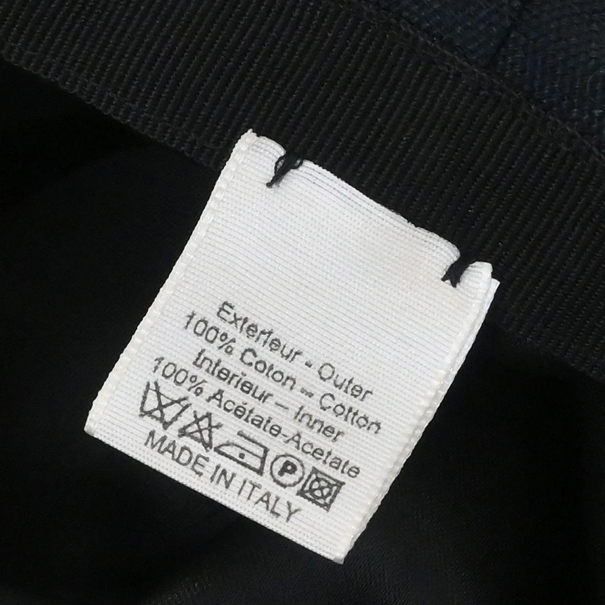 Chanel Black Hat #58 Small Good - Image 13