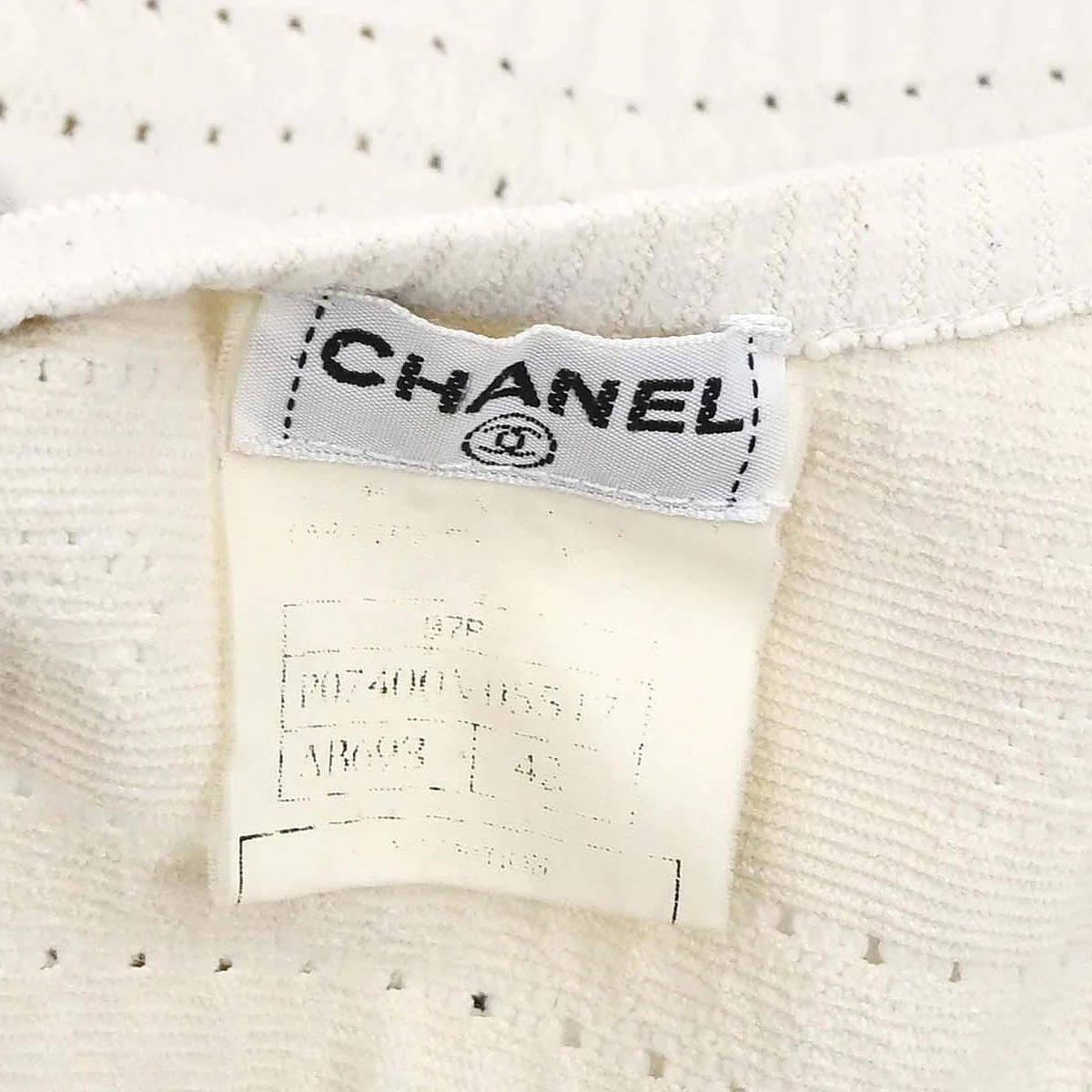 Chanel 1997 Tank Top Ivory #42 - Image 13