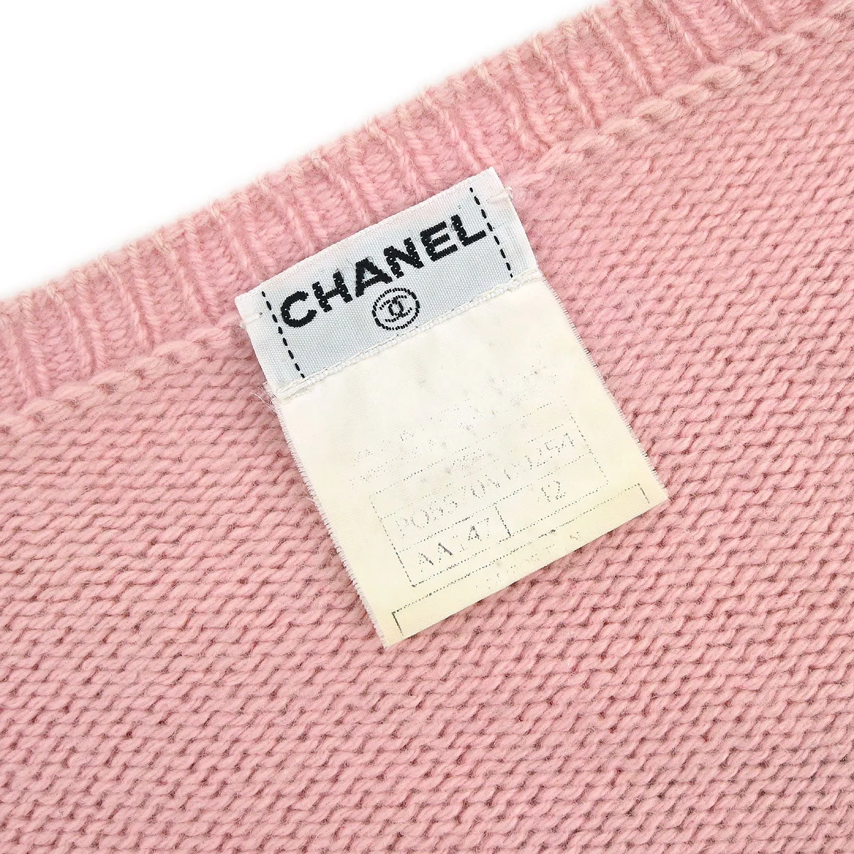Chanel Sweater Knit Top Pink #42 - Image 18