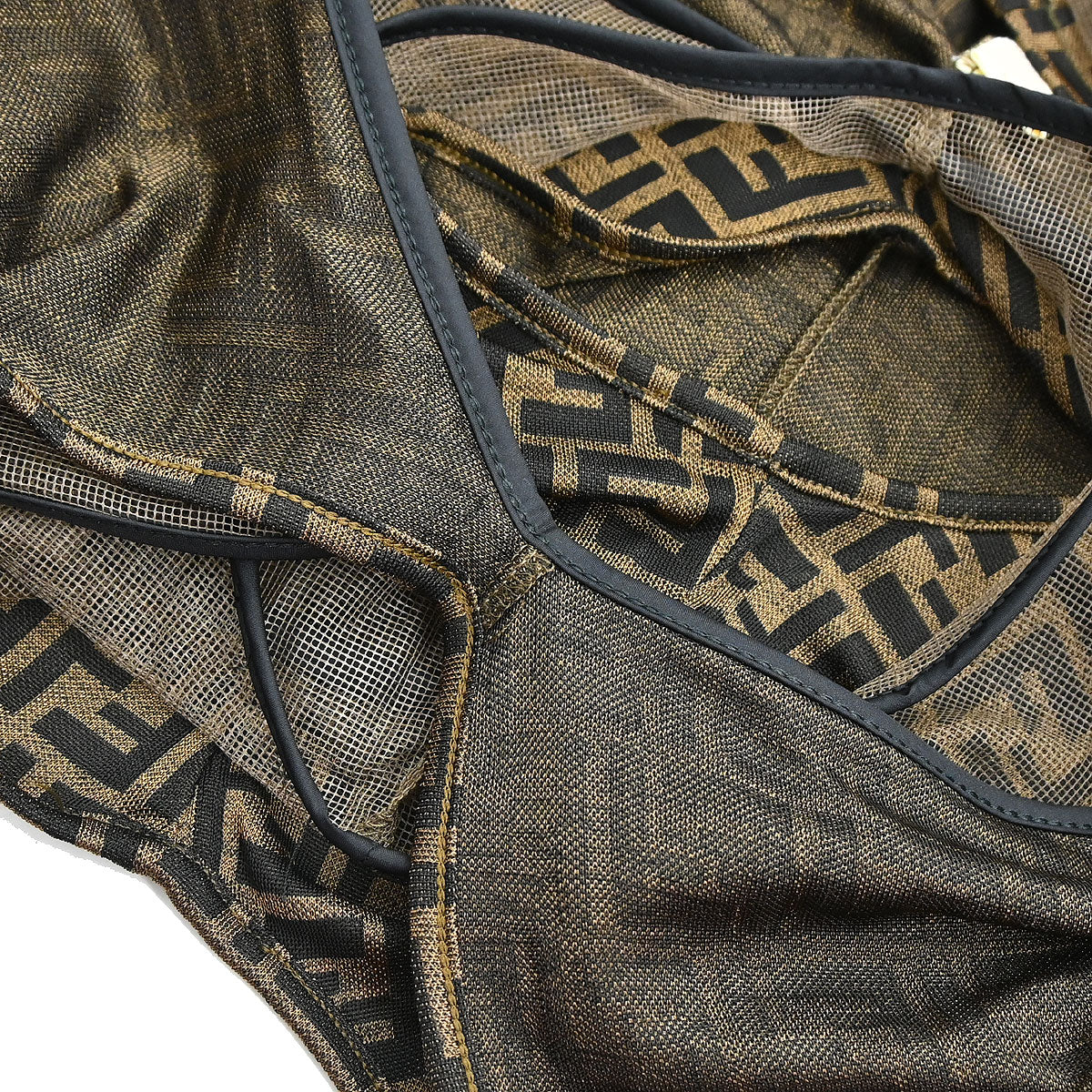 Fendi Tank Top Zucca Brown #46 - Image 11