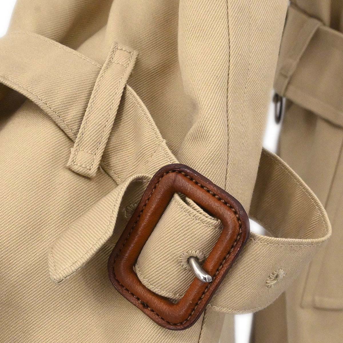 Burberrys Trench Coat Beige #34–36 - Image 8