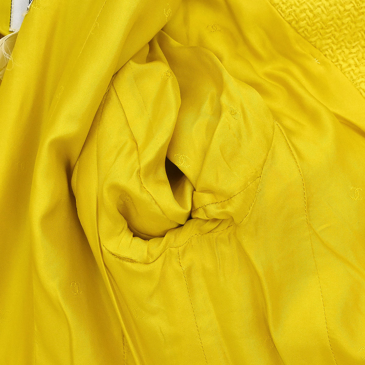 Chanel 1996 Double Breasted Jacket Yellow #38 - Image 16