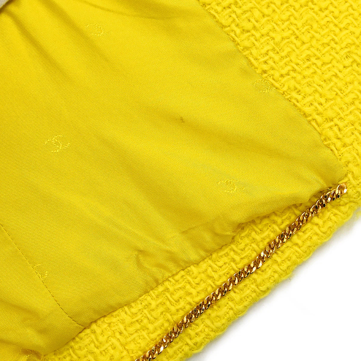 Chanel 1996 Double Breasted Jacket Yellow #38 - Image 17
